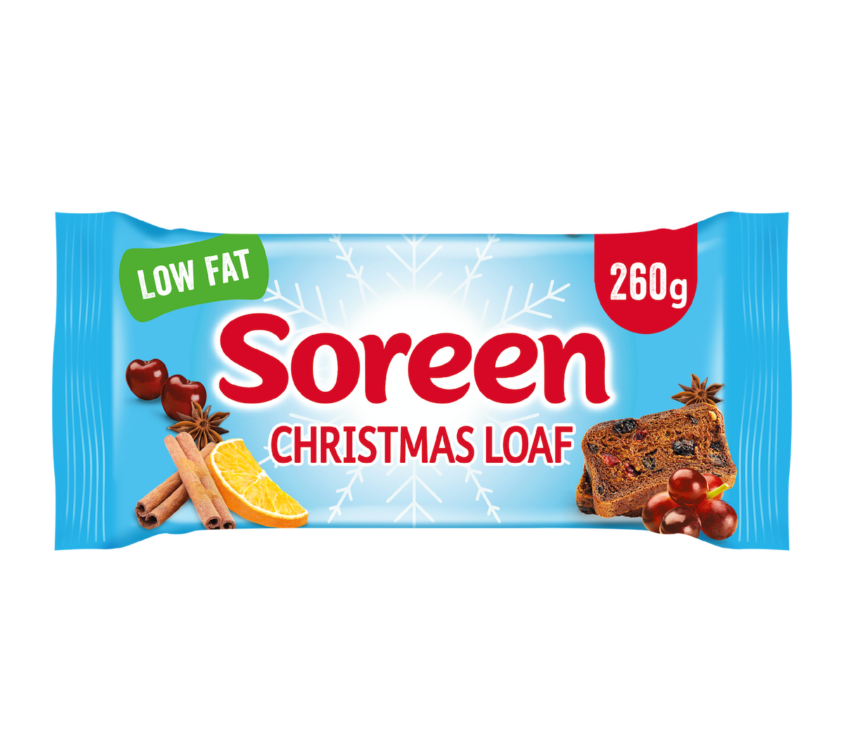 New for Christmas – Soreen’s snowy Christmas loaf