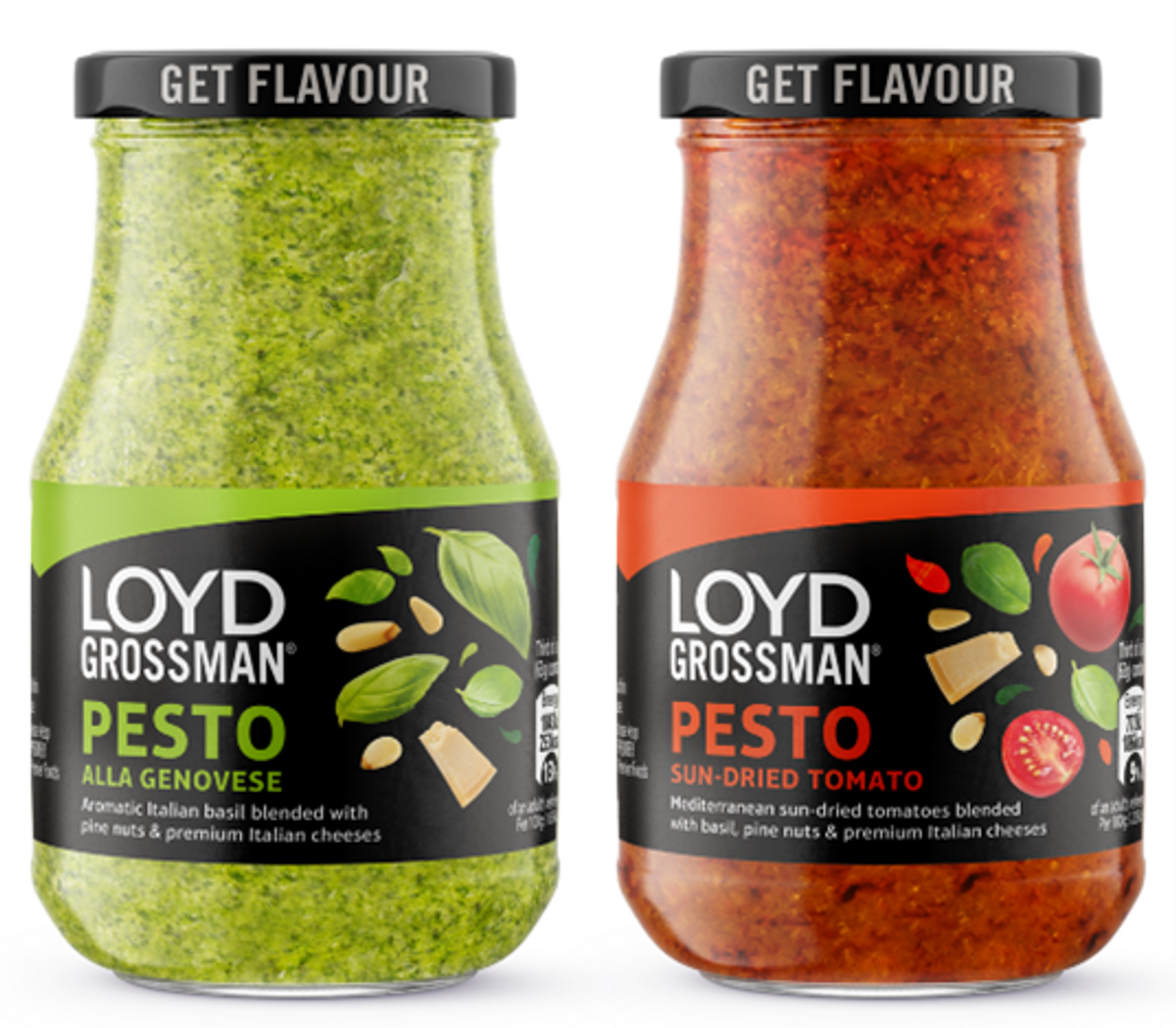 Loyd Grossman launches two new pesto sauces