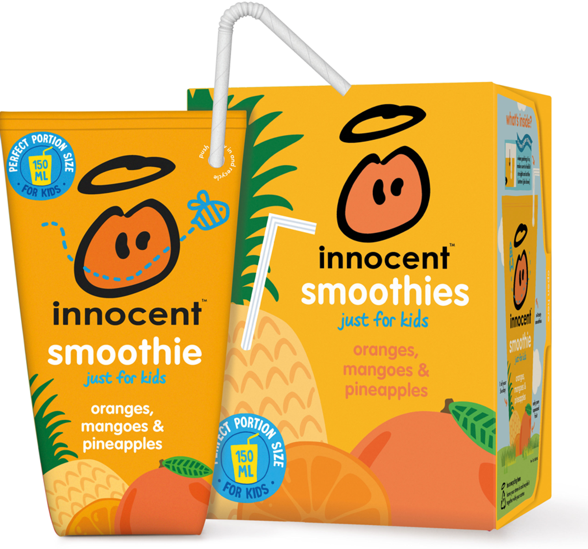 innocent drinks launches new straws across kids range