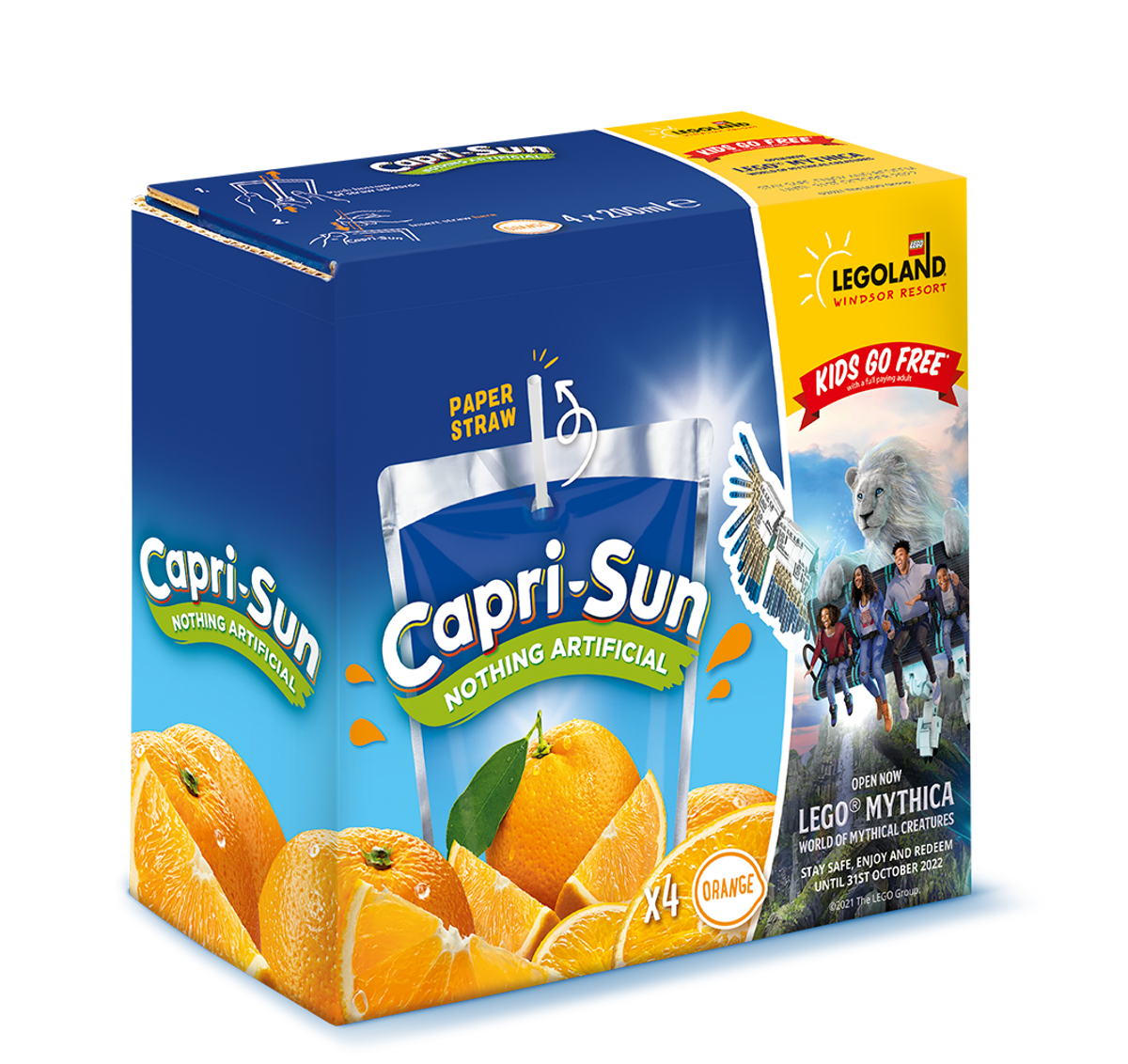 Capri-Sun launches Legoland on-pack promotion