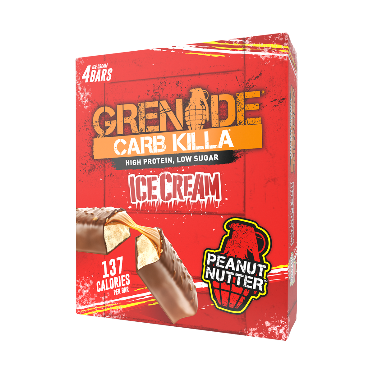 Grenade launch low sugar, high protein Carb Killa ice cream