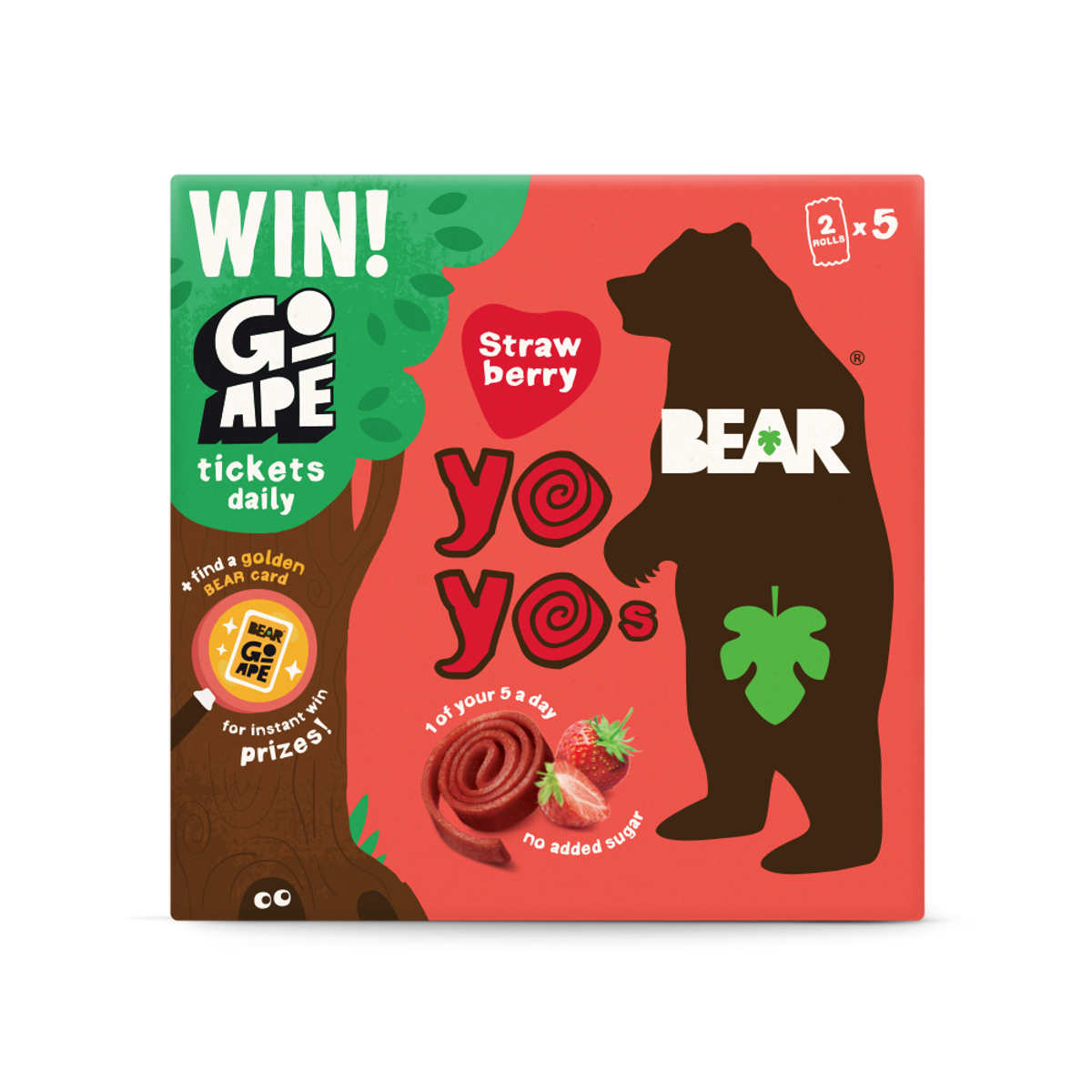 Bear encourages shoppers to go ape with on-pack promotion