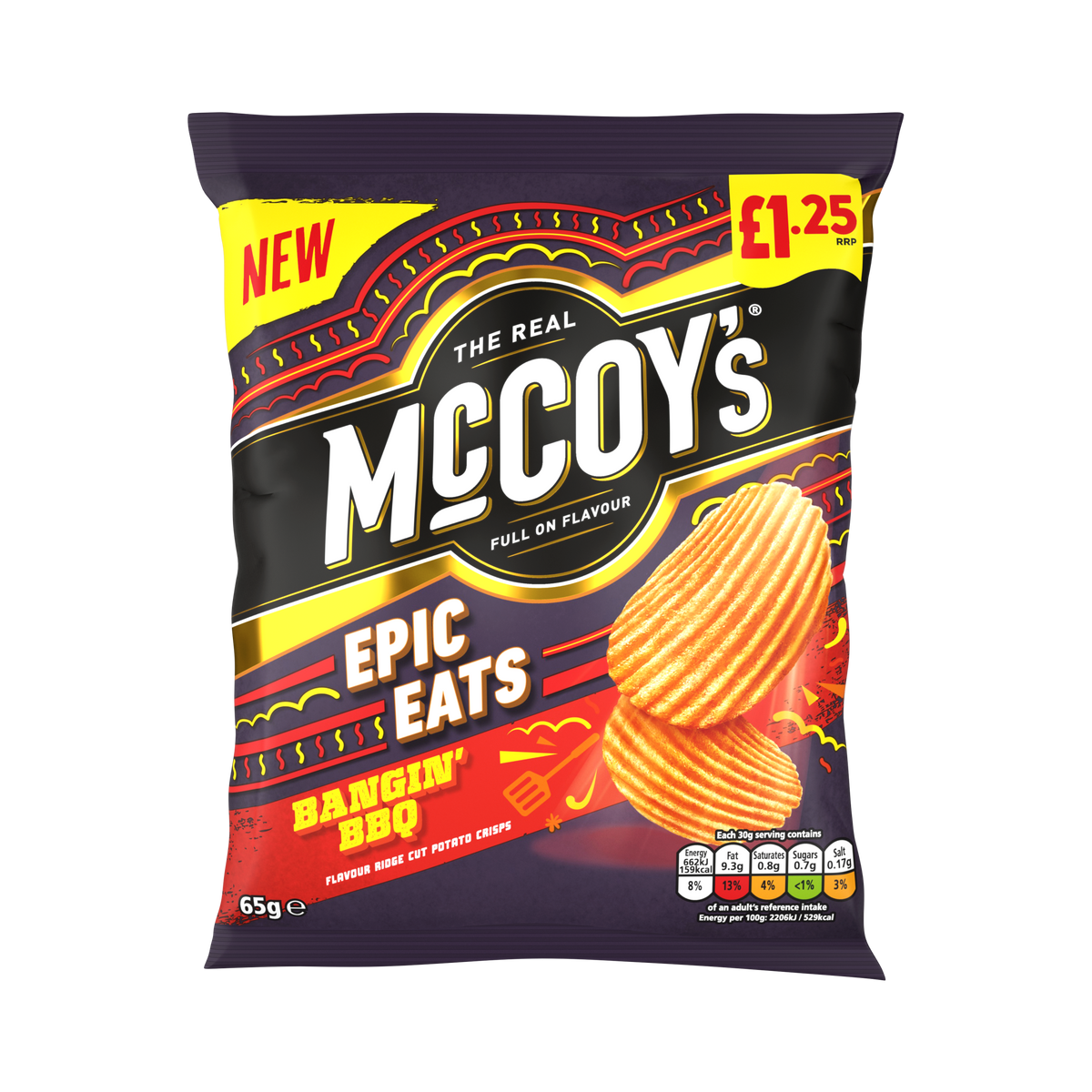 KP Snacks extends award-winning McCoy’s Epic Eats range