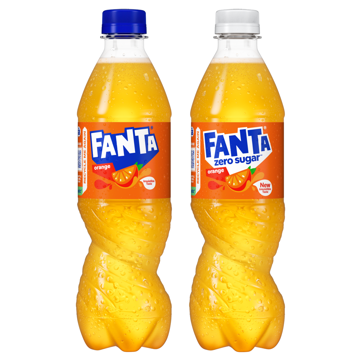 Fanta unveils new brand look and new recipe for Orange Zero