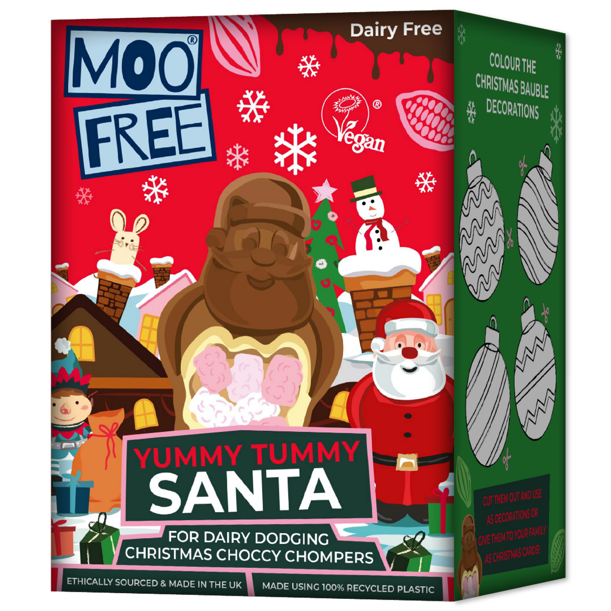 Moo Free’s free-from and vegan chocolate festive range