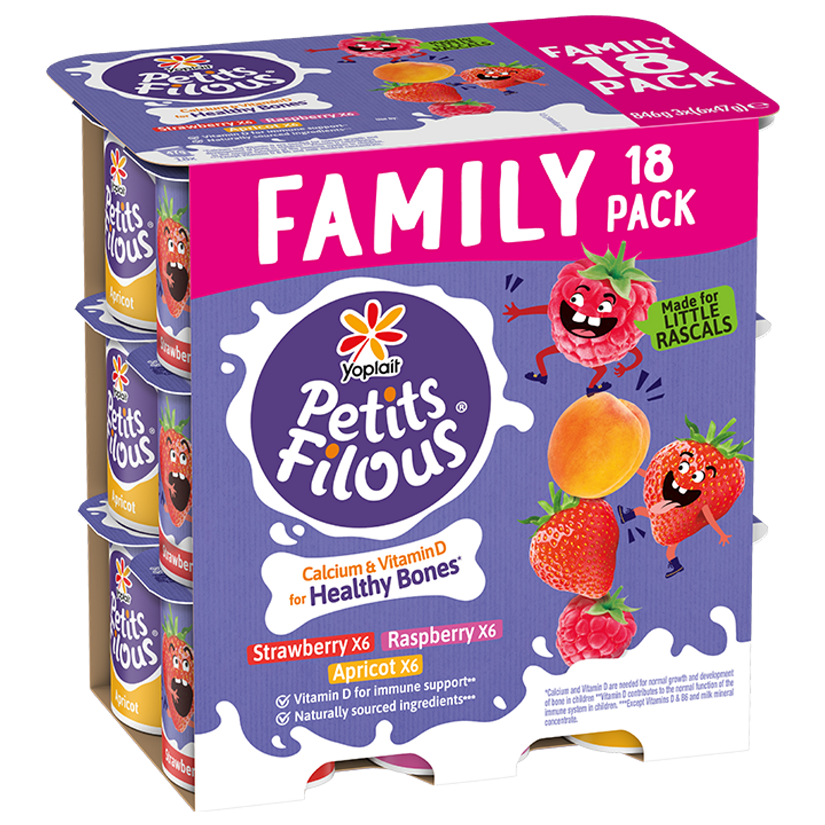 Yoplait reformulates Petits Filous and Frubes with lower sugar