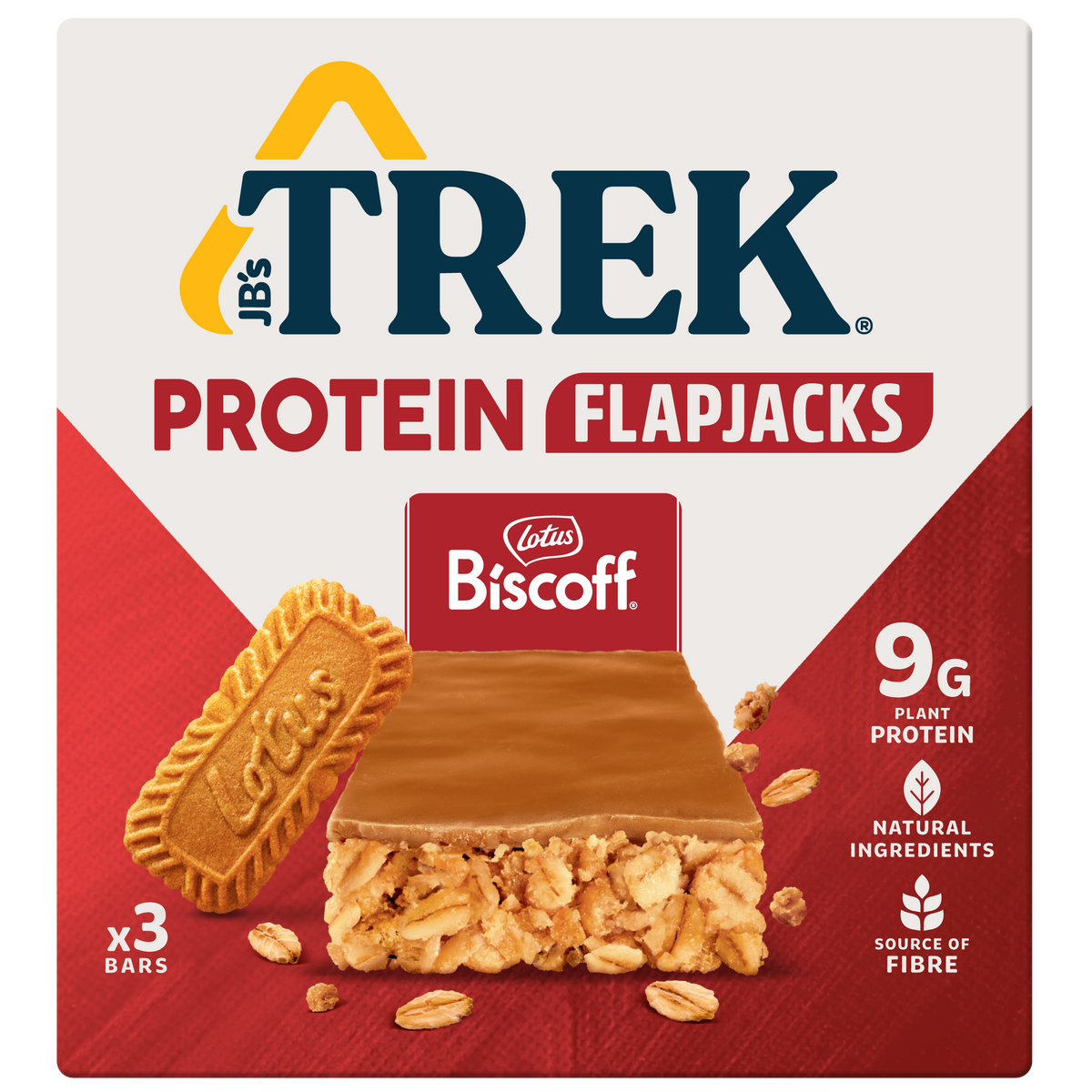 TREK unveils new Biscoff Protein Flapjack