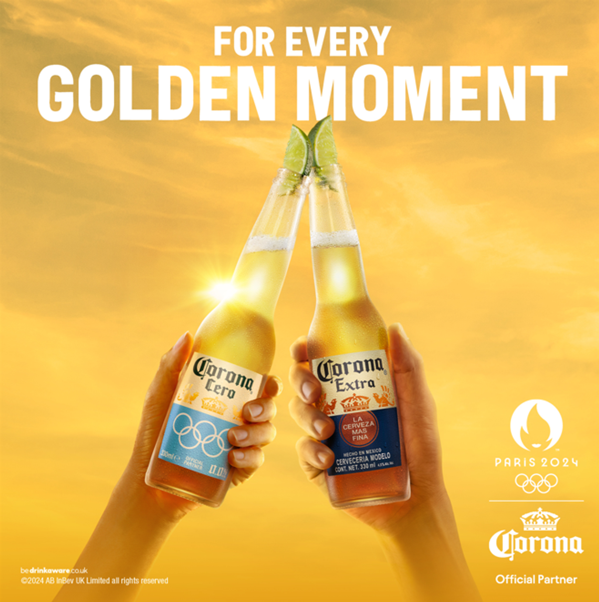 Corona Cero launches Olympic, Paralympic partnership with limited-edition packs