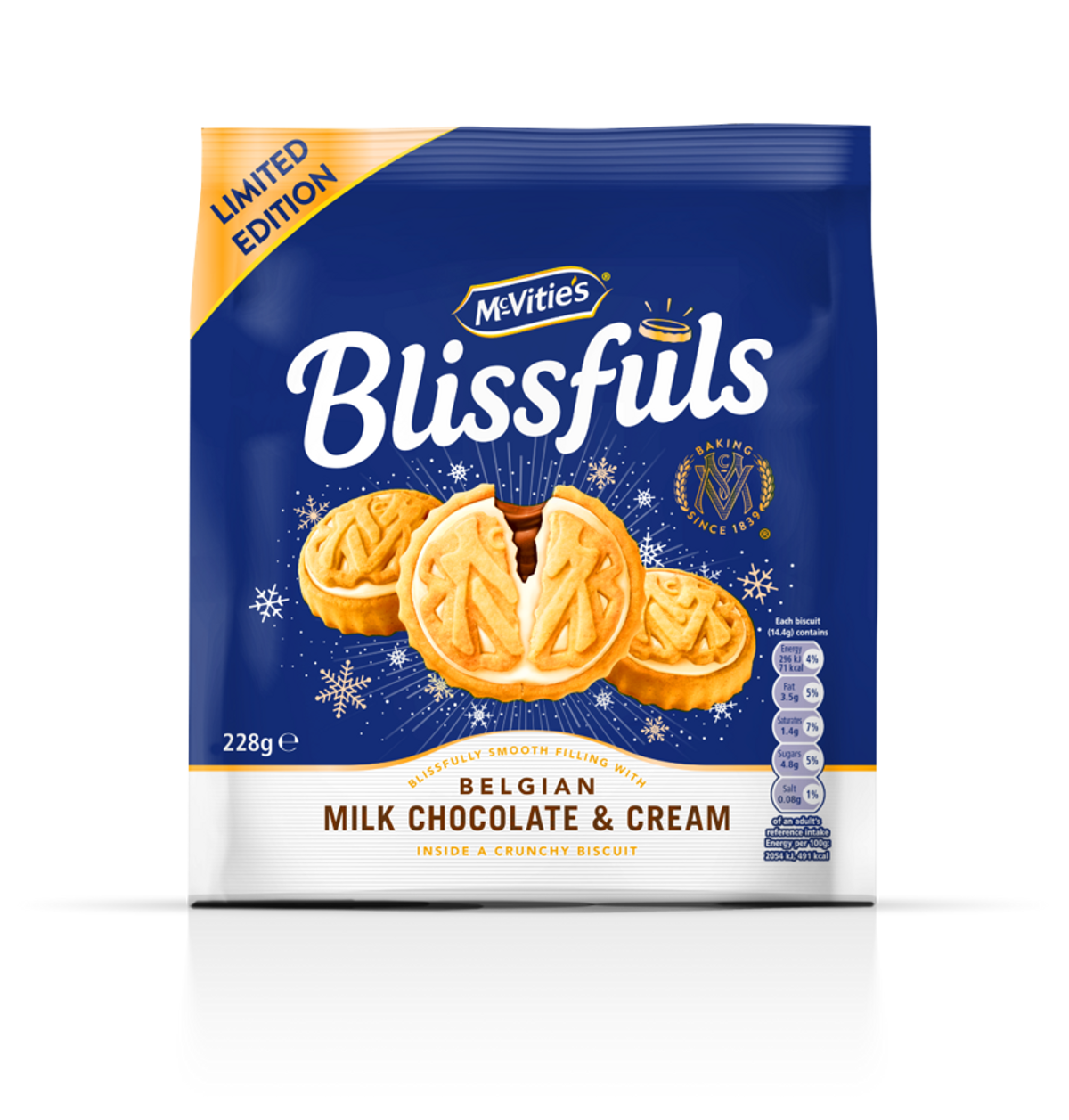 McVitie’s unveils limited edition Blissfuls within sweet seasonal selection