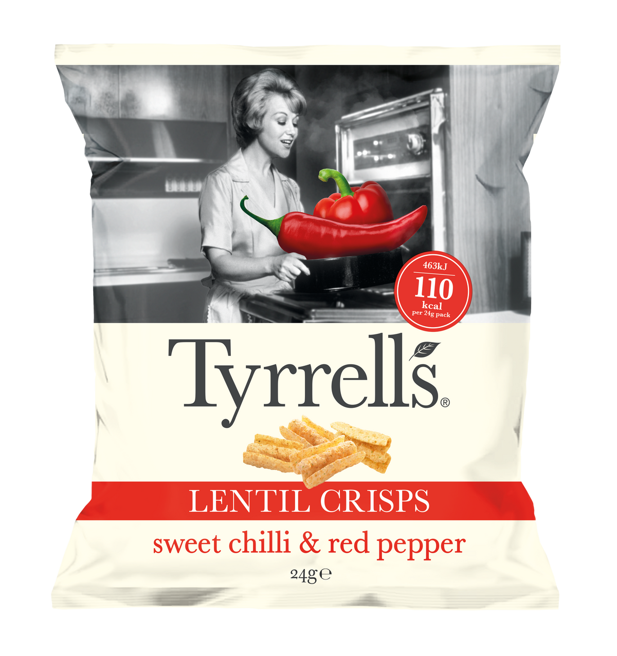 KP Snacks introducing Tyrrells Lentil Crisps range in new single format