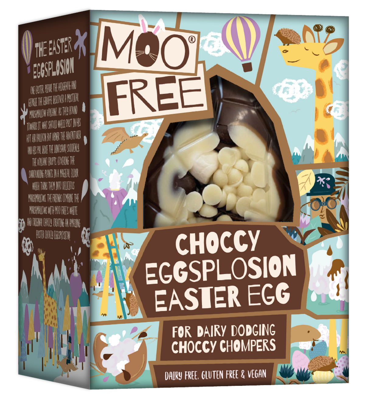 Moo Free extends best-selling Easter range with  Choccy Eggsplosion