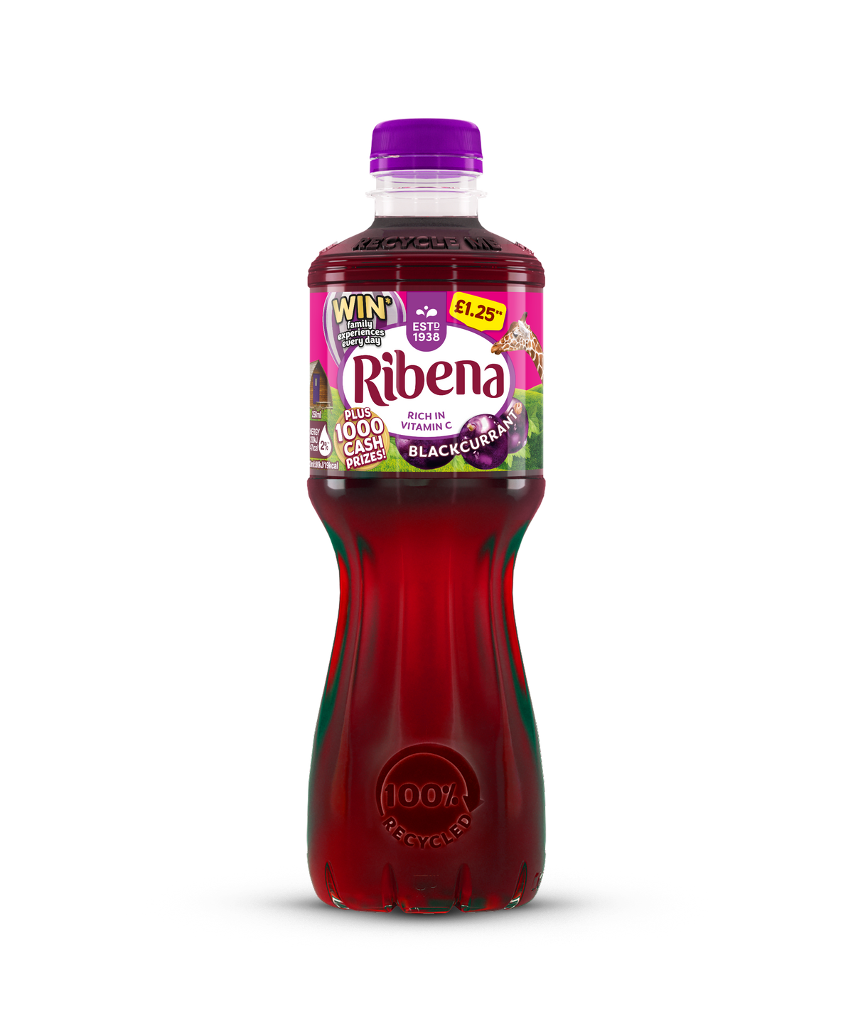 Ribena introduces new on pack promotion