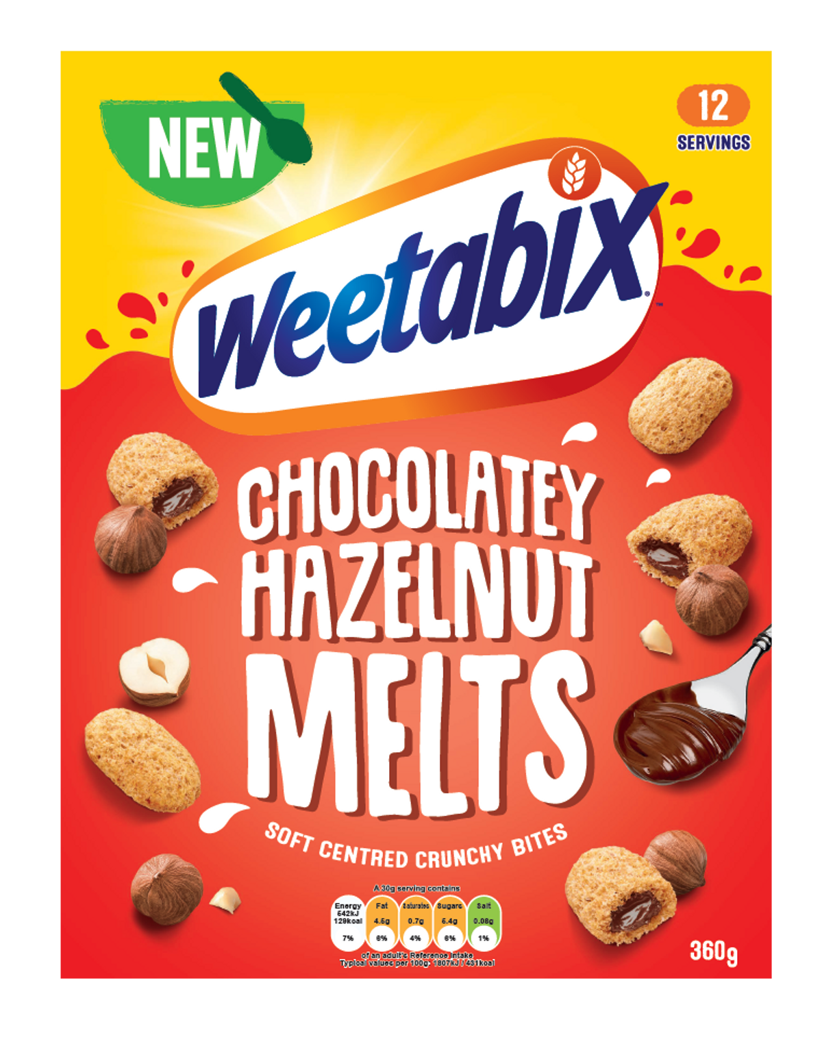 New Chocolatey Hazelnut Weetabix Melts