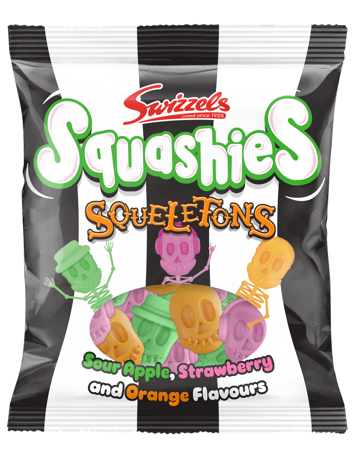 Swizzels expands its Halloween-themed range with new Squashies ‘Squeletons’