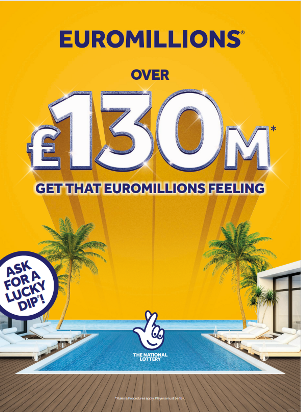 Retailer sales boost as EuroMillions jackpot reaches £133 million