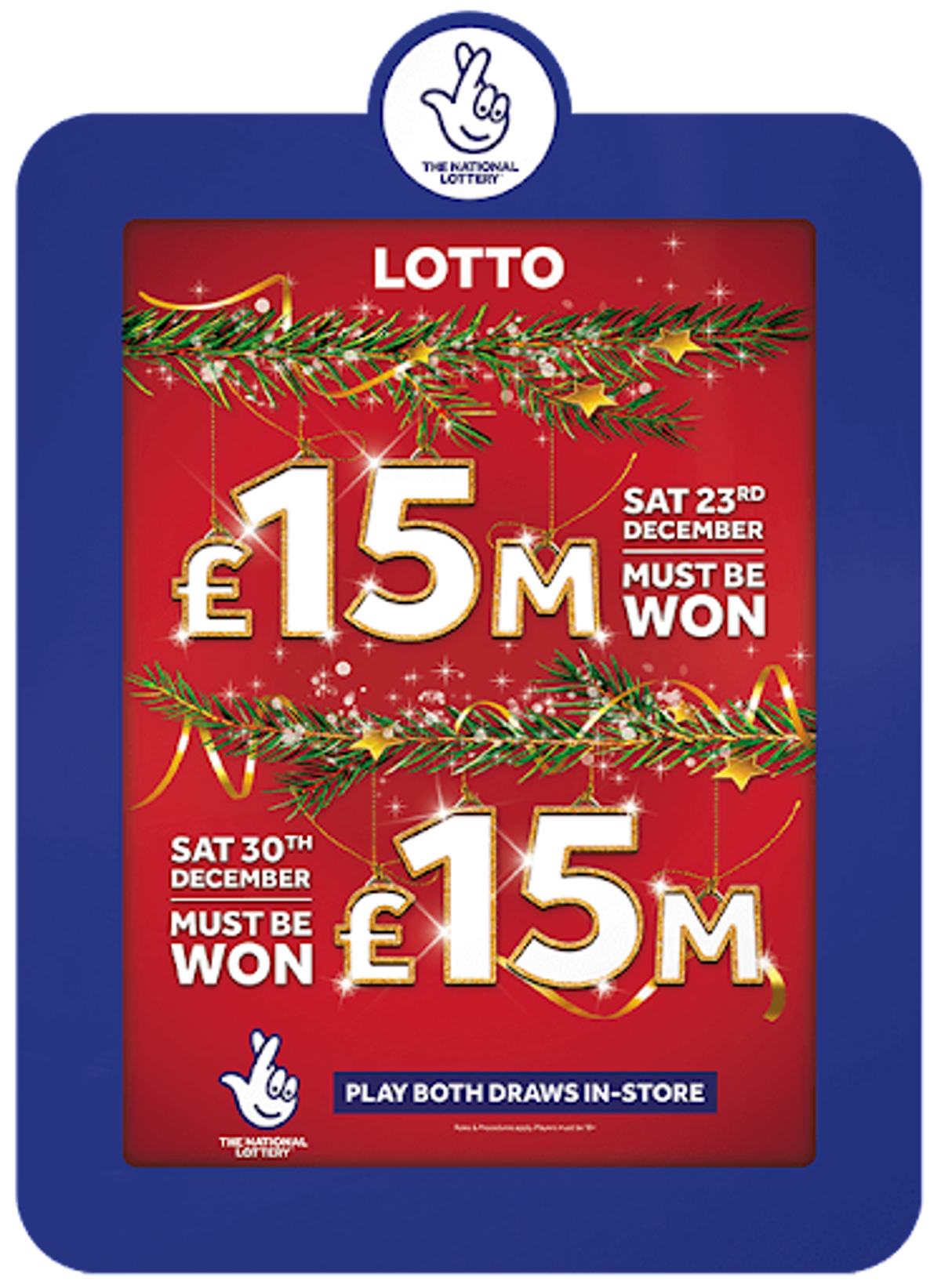 ’Tis the season of National Lottery with festive draws and '12 Pays Of Christmas'