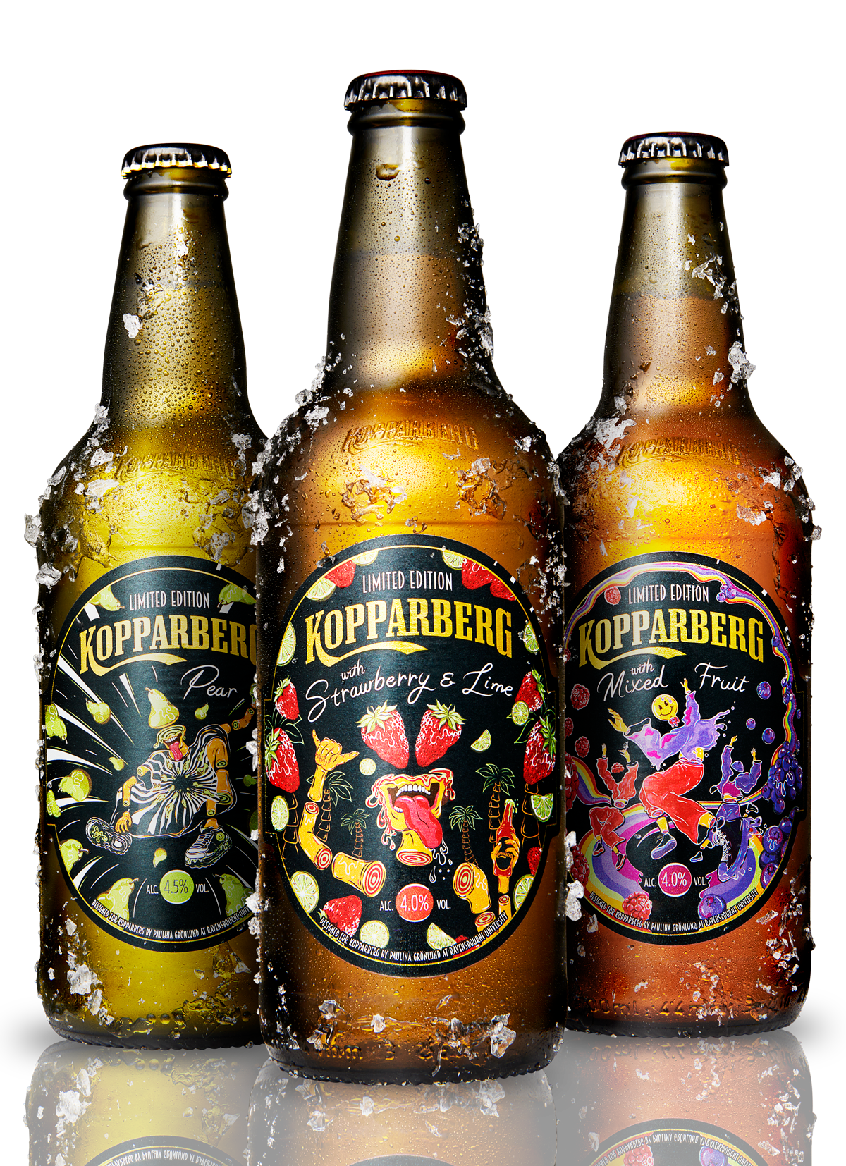 Student creates new, limited-edition label design for Kopparberg