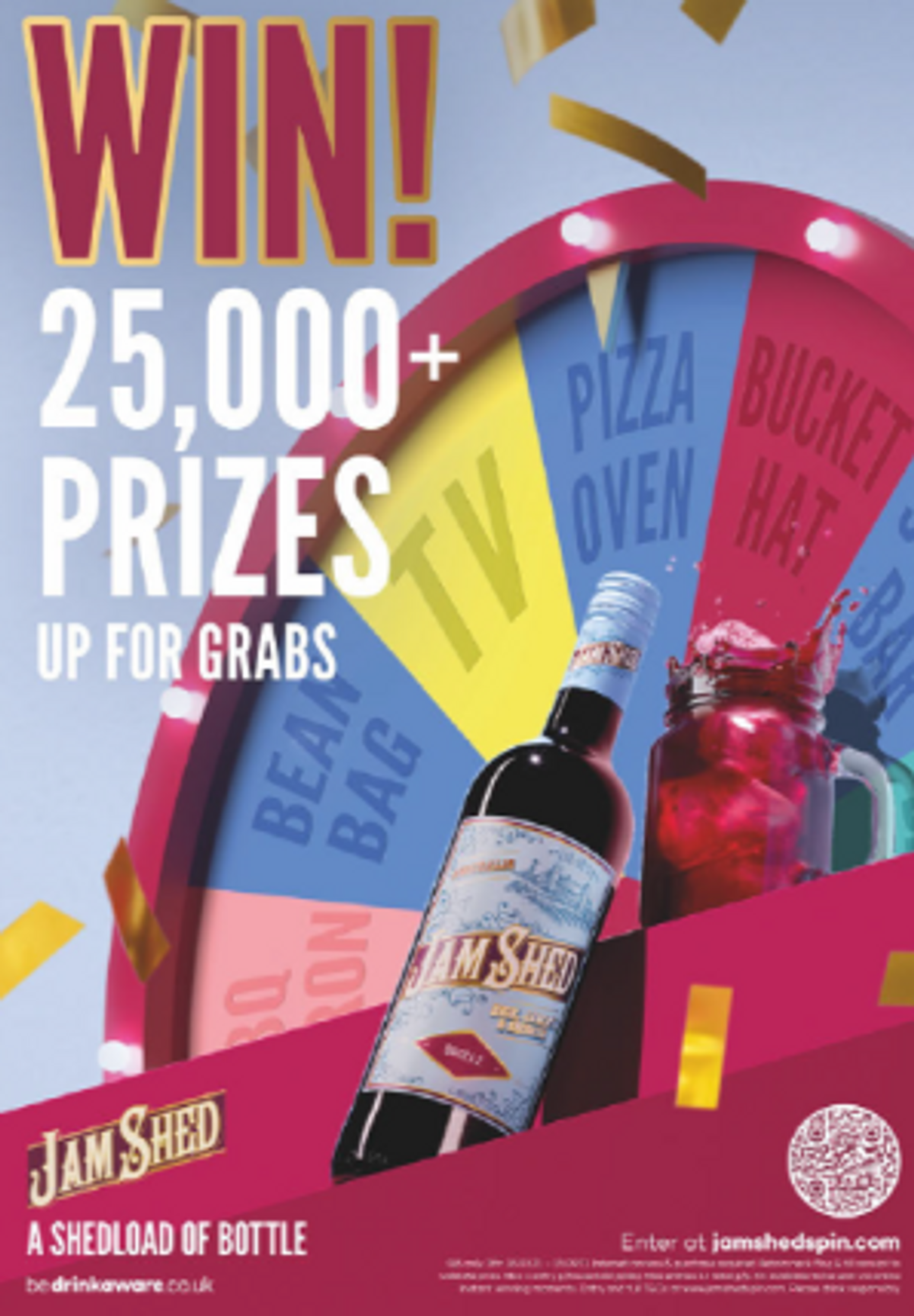 Shed-loads of prizes to be won with new spin-to-win on-pack promo