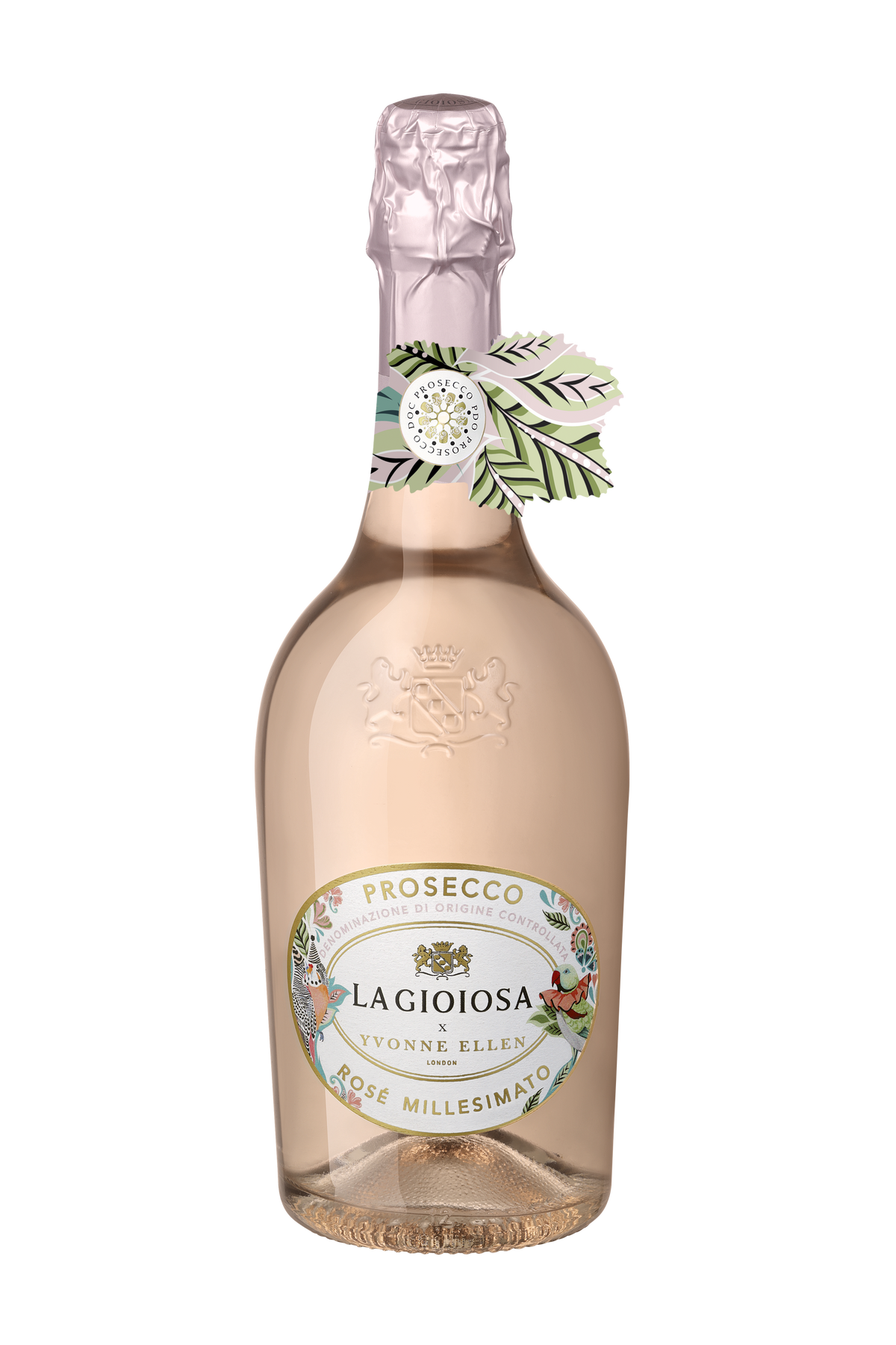 La Gioiosa Rosé Prosecco collaborates with Brit designer