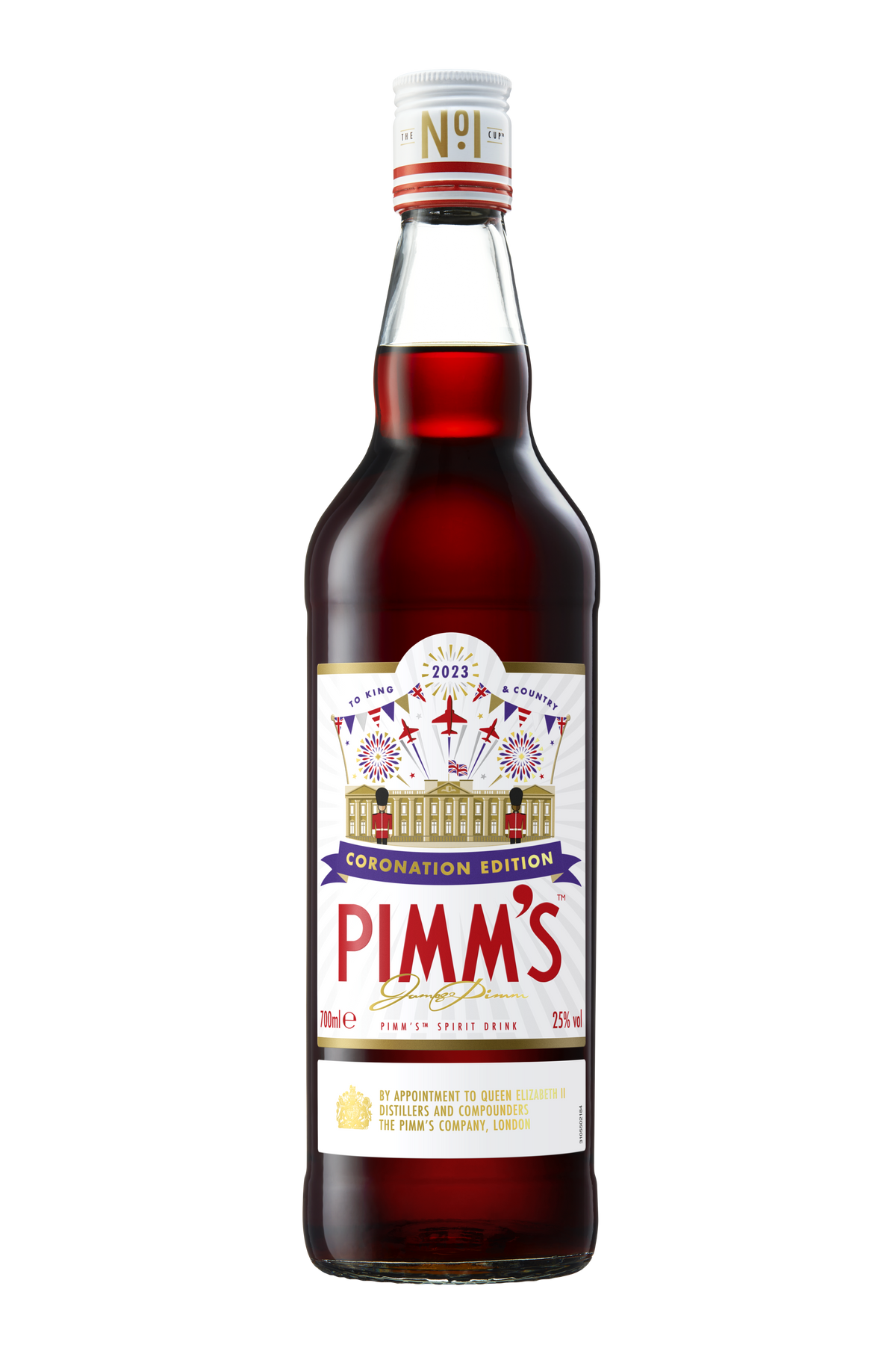 Pimm's celebrates King’s Coronation with limited-edition bottle