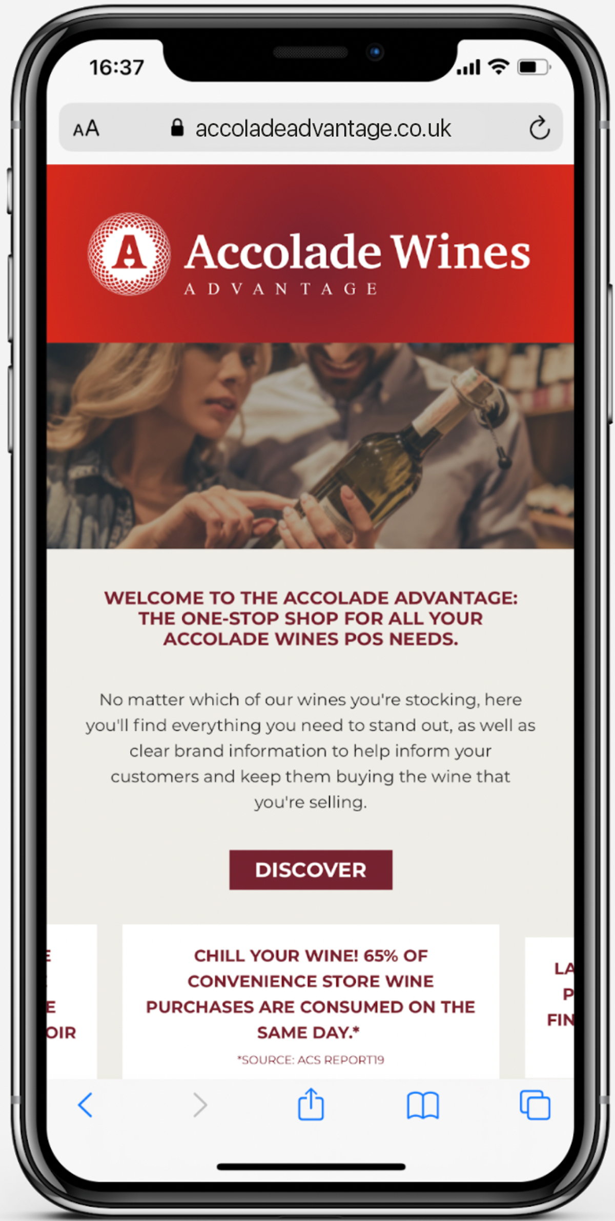 Accolade Wines launches new POS platform: Accolade Advantage