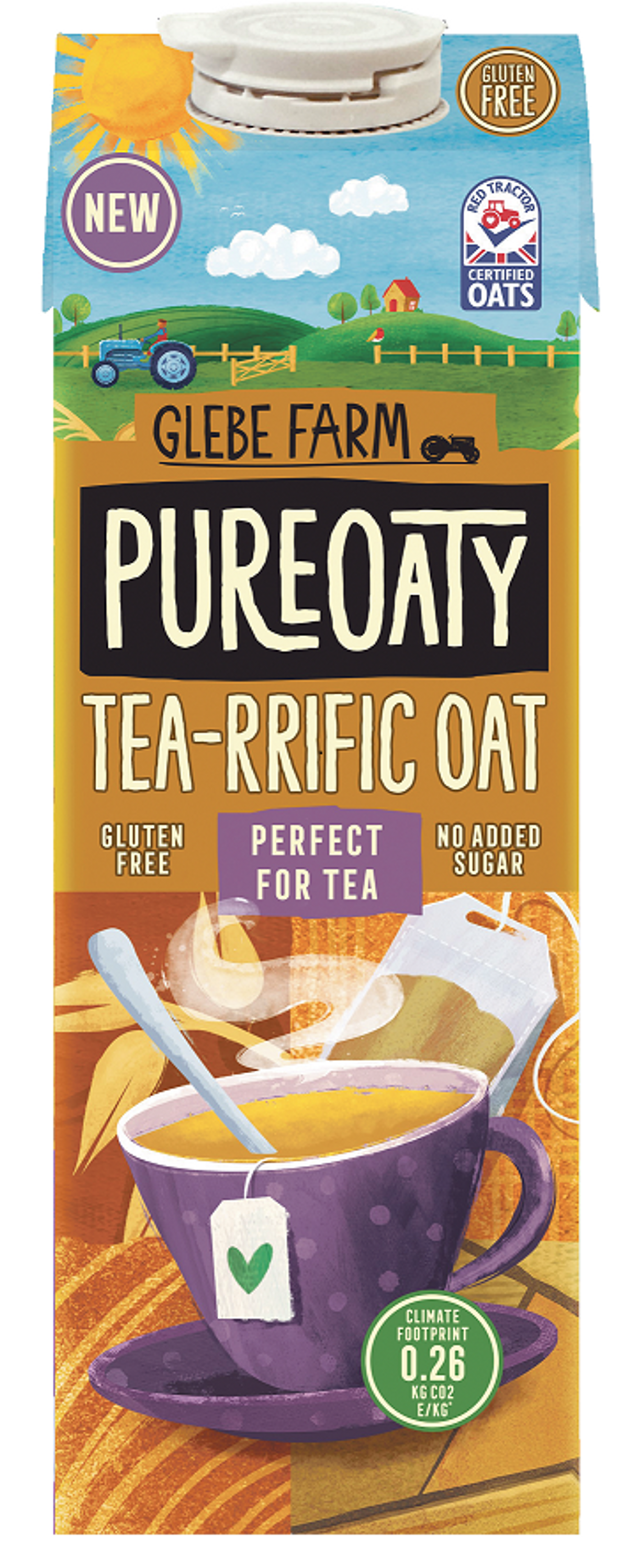 PureOaty launches first oat drink specially for tea