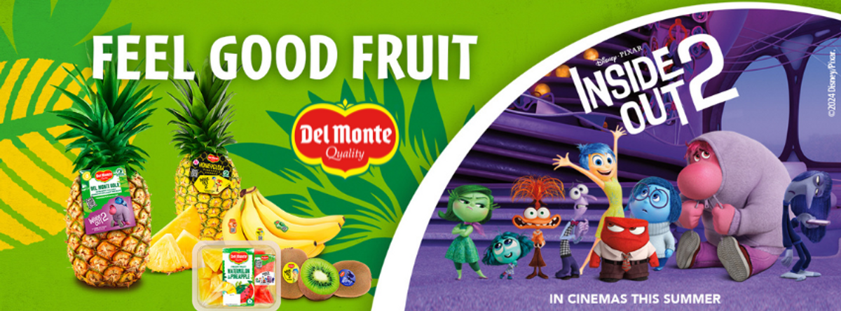 Del Monte teams up with Disney and Pixar’s “Inside Out 2” for competition