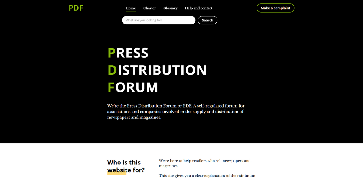 Press Distribution Forum releases updated Press Distribution Charter