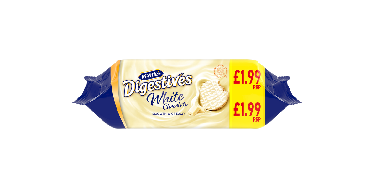 Pladis launches long-awaited McVitie's White Chocolate digestives