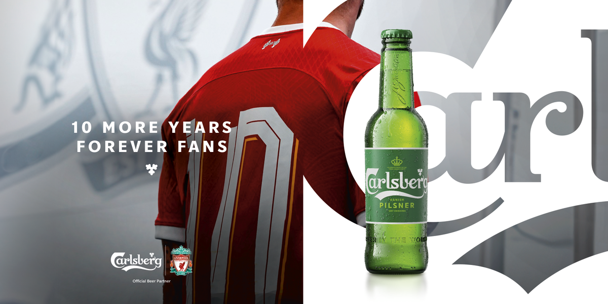 Carlsberg inks historic 10-year deal with Liverpool Football Club