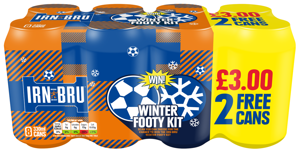 Win official World Cup ‘Stay at Home’ kits with IRN-BRU