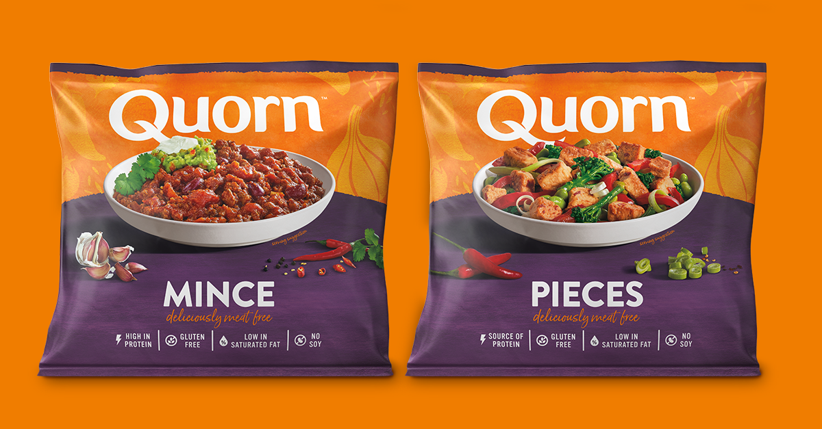 Quorn: "Helping the planet one bite at a time"