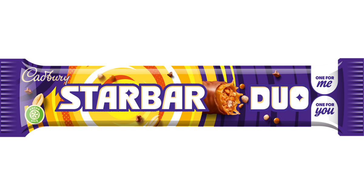 Starbar joins Cadbury Duos range