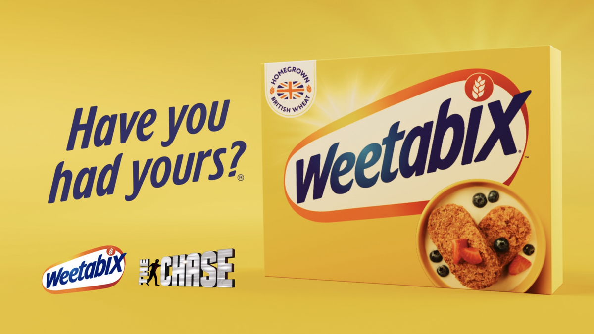 Weetabix announces £1m Chase partnership with ITV      