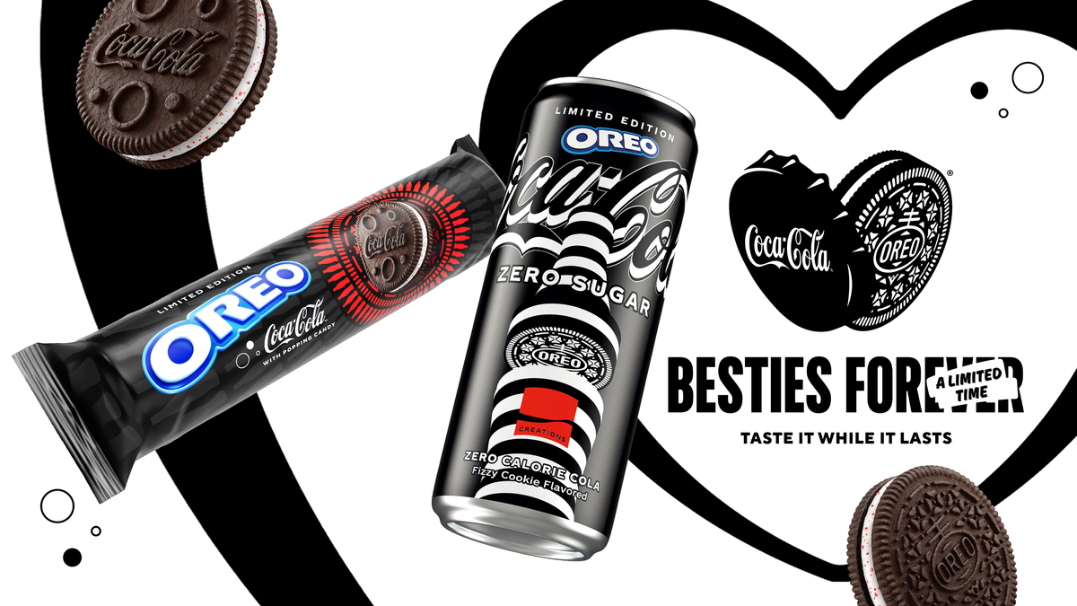 Coca-Cola and Oreo launch limited-edition drink and cookie