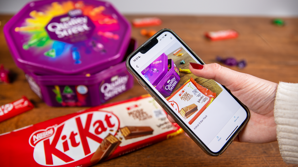 Nestlé trials accessible QR codes on KitKat and Quality Street to support visually challenged persons