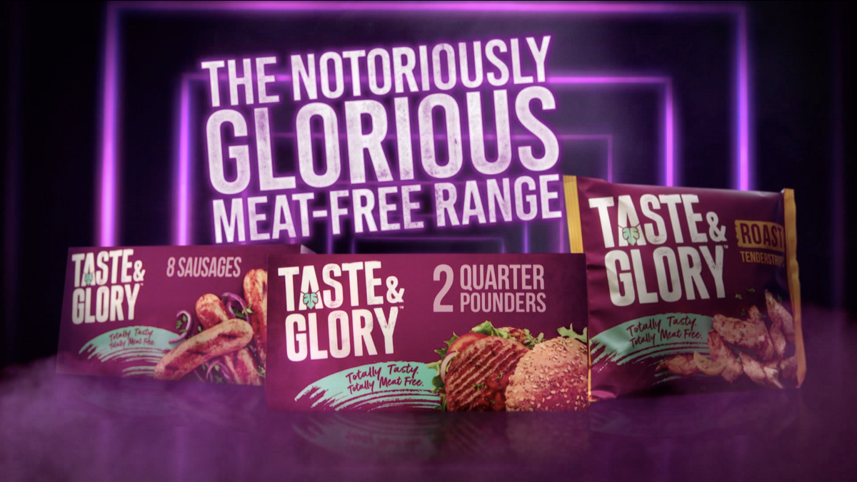 Meat-free Taste & Glory launches new ‘Notoriously Glorious’ campaign