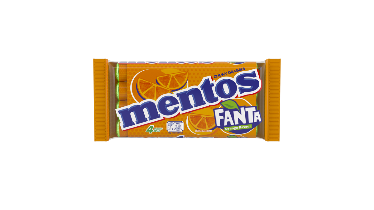 Mentos and Fanta team up to create new Mentos Chewy Candy