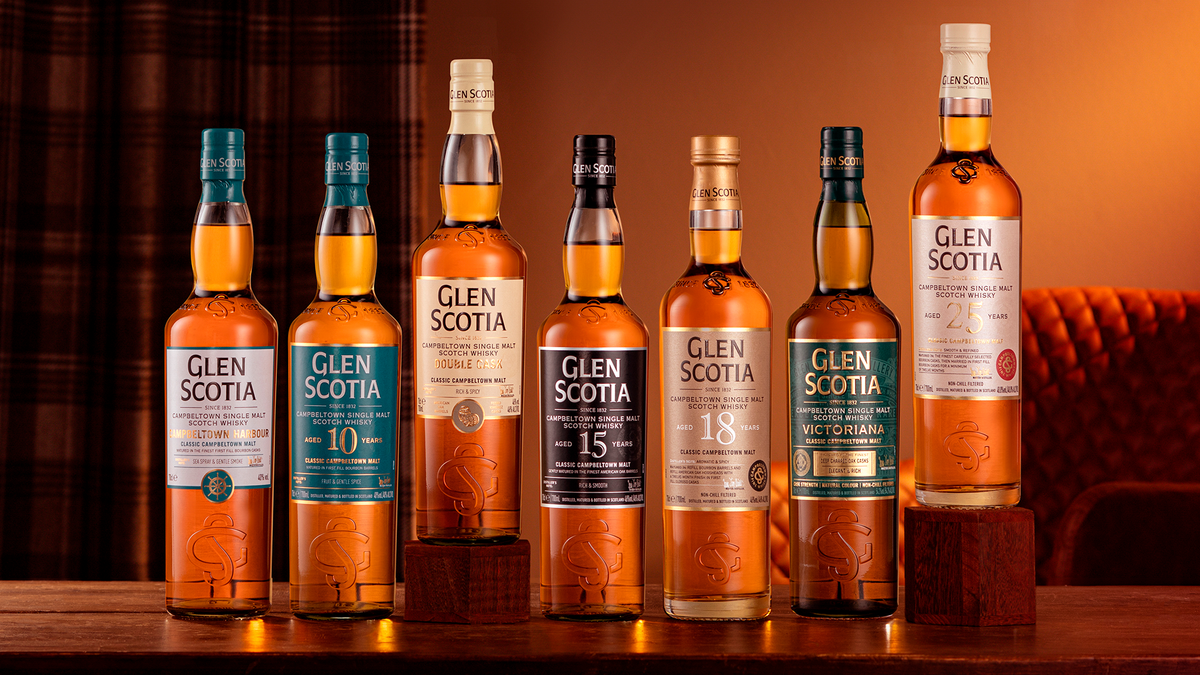 Award-winning whisky Glen Scotia unveils bold new look