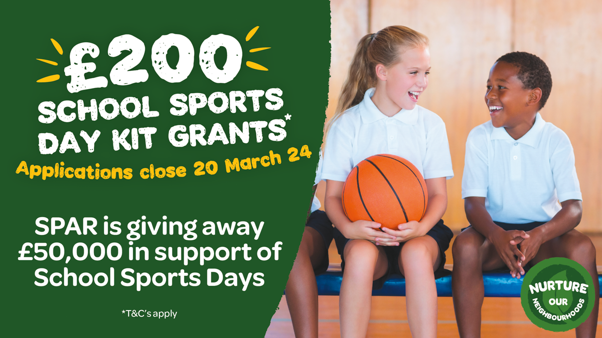 SPAR renews school sports day grants in 2024