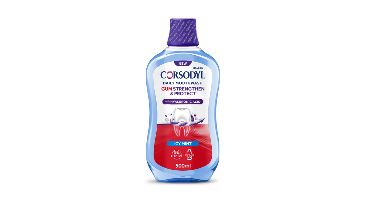 Corsodyl unveils new toothpaste, mouthwash range