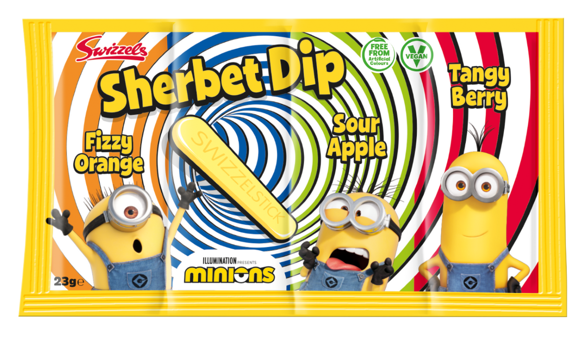 Swizzels launches new range of Sherbet Dips inspired by Minions