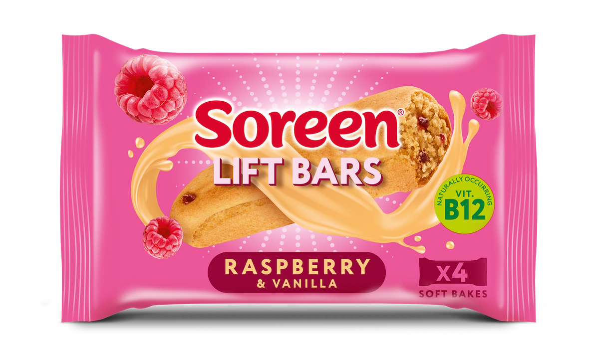 ‘Flavour that boosts you’ – new Soreen Lift Bars