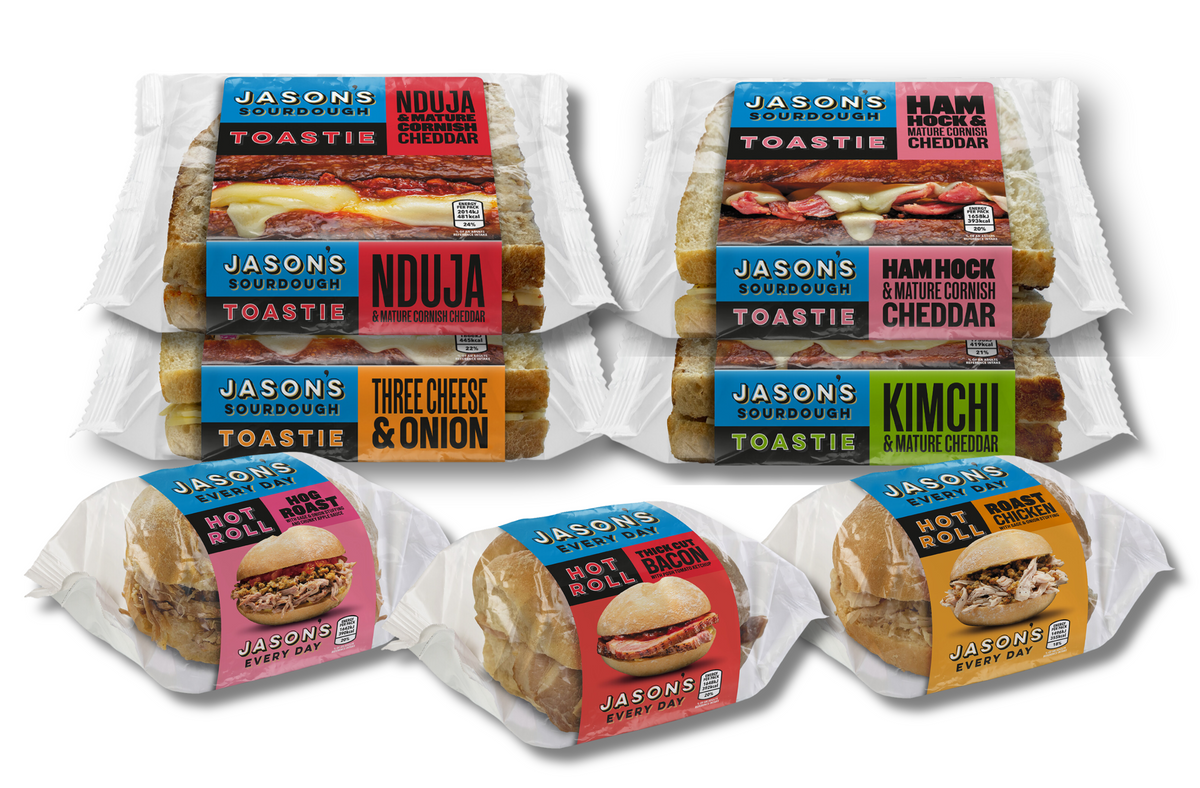 Jason's Sourdough expands to food to go with new range of premium toasties and hot rolls