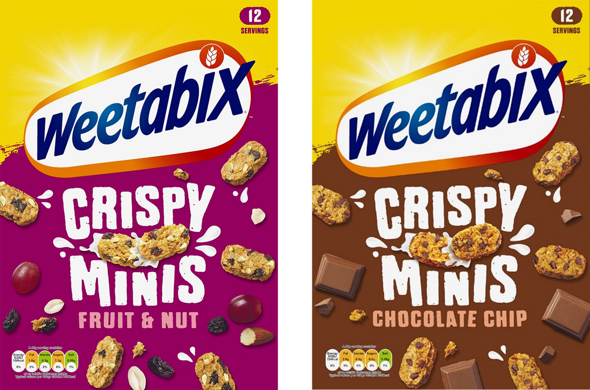 Weetabix Crispy Minis celebrates massive sales