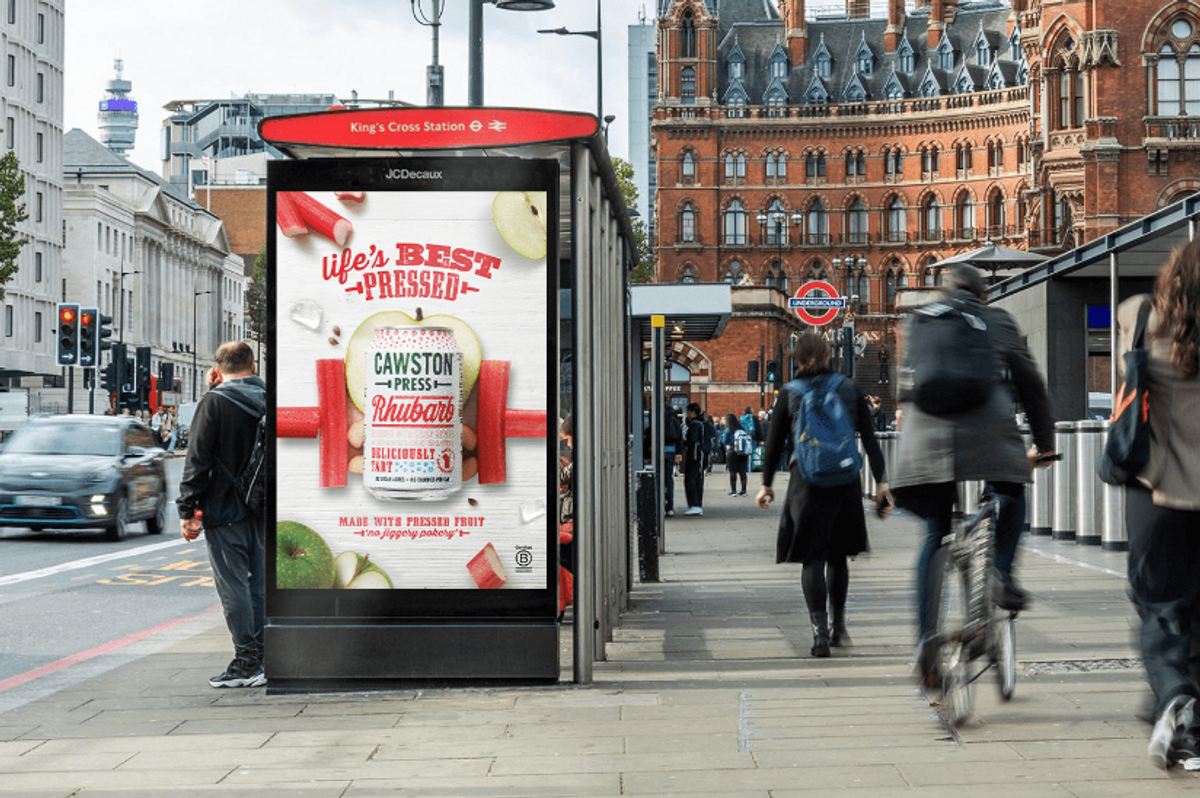 New Cawston Press campaign celebrates ten years of its rhubarb flavour