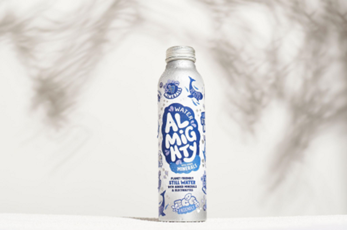 Water Almighty launches eco-functional waters in aluminium bottles