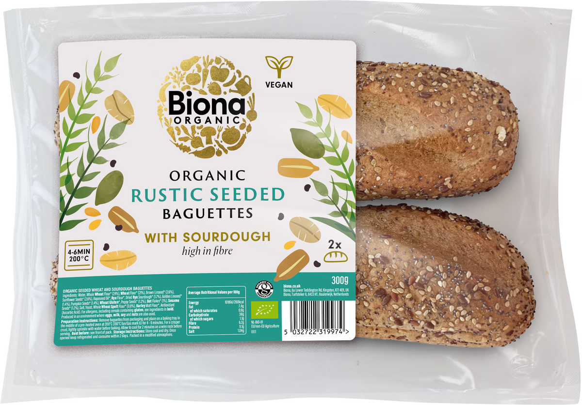 Biona announces three new natural and organic bakery additions