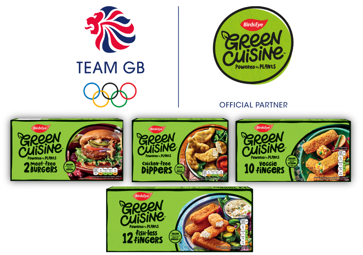 Birds Eye’s Green Cuisine partners with Team GB for Paris 2024 Olympics