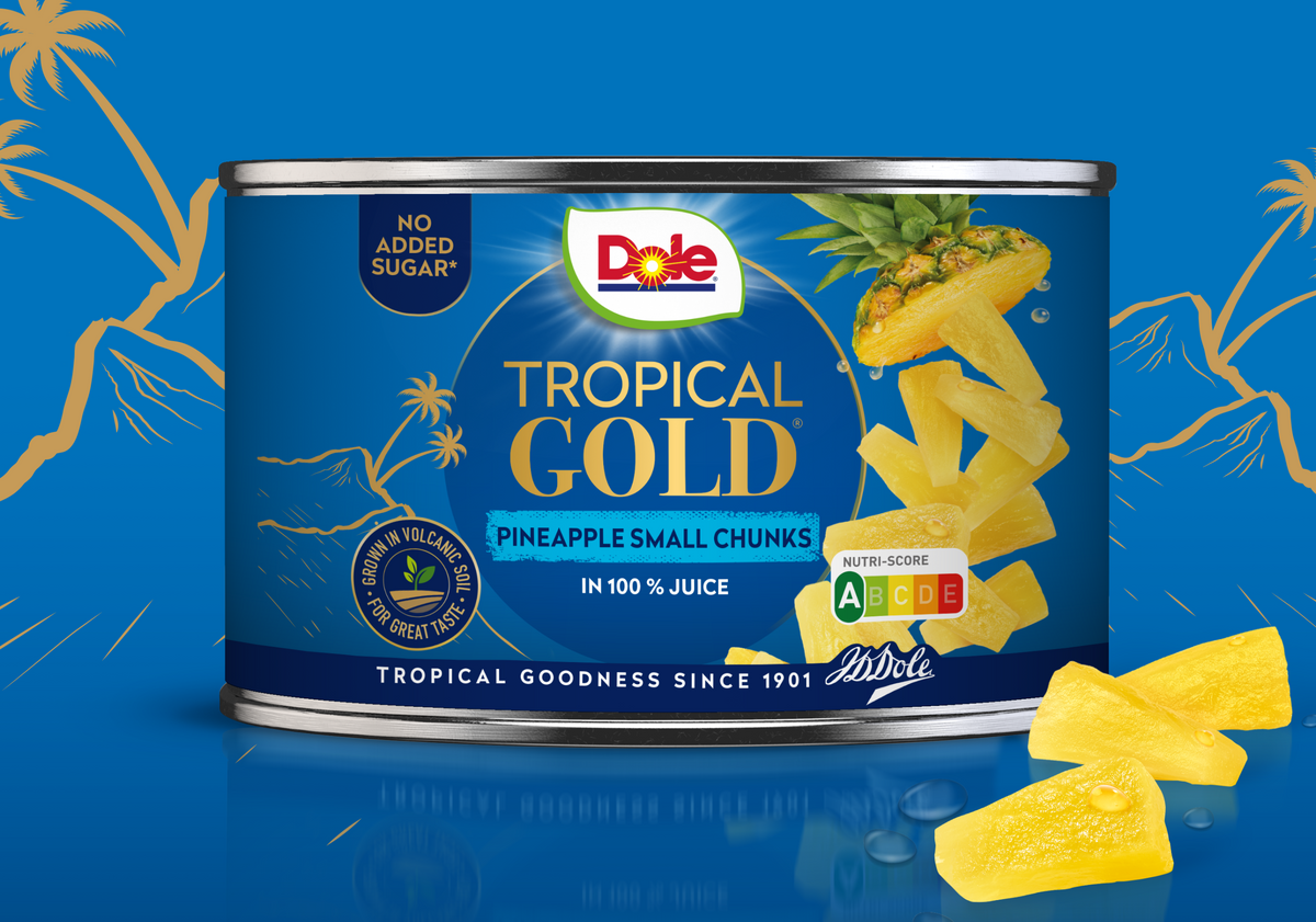 Dole relaunches, extends canned fruit range